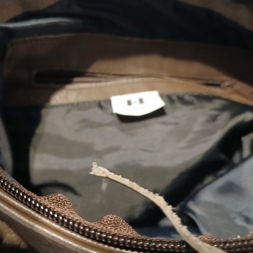 Unbranded Boho Brown Leather Shoulder Bag - Picture 12 of 12